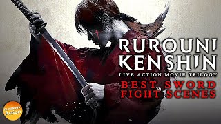 RUROUNI KENSHIN Live Action Movie Trilogy  BEST SWORD FIGHT SCENES [upl. by Constantino709]