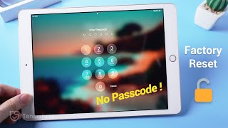 How to Factory Reset iPad without Passcode [upl. by Luckin]