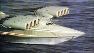 Unusual Aircraft  Ekranoplan the Leviathan [upl. by Hpeseoj]