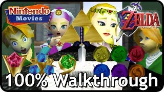 The Legend of Zelda Ocarina of Time 100 Walkthrough Full Game [upl. by Arihs367]