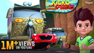 Super Speedo Vs Super Auto  Kicko And Super Speedo  हिंदी कार्टून  ActionPacked Cartoon For Kids [upl. by Turley]