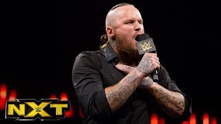 Aleister Black speaks for the first time in NXT WWE NXT Sept 20 2017 [upl. by Eob]