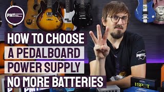 How To Choose A Pedalboard Power Supply  Voltage Current Polarity amp Isolation Explained [upl. by Bick]