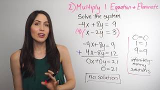 Solving Systems of Equations Elimination Method NancyPi [upl. by Nial]