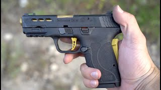 SampW Performance Center MampP 9mm Shield EZ [upl. by Drof420]