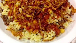 Egyptian LentilRice amp Pasta Koshari [upl. by Marleen]