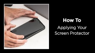 How To Applying Your Screen Protector [upl. by Koosis261]