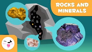 ROCKS and MINERALS for Kids  What are their differences  Science for Kids [upl. by Allard]