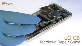 LG G6 Teardown Repair Guide  Fixezcom [upl. by Strohben]