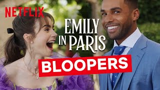 Emily in Paris Bloopers and Behind the Scenes [upl. by Aivekal281]