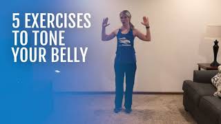 5 Exercises to Tone Your Stomach  SilverSneakers [upl. by Amhsirak]