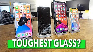 I Broke 17 Different iPhone 12 Screen Protectors Which One Was Strongest [upl. by Kip818]