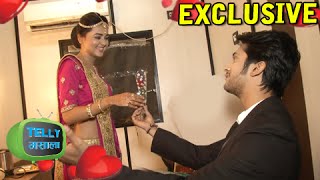 Exclusive Interview Lakshya Proposes Ragini On The Sets Of Swaragini  Colors [upl. by Bohun]