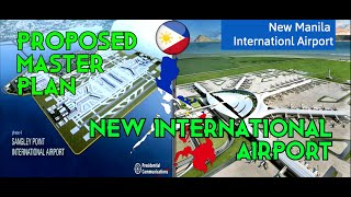 Proposed Master Plan New Manila International Airport and Sangley Point International Airport [upl. by Jacquie]