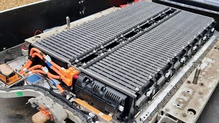 Renault Zoe Battery Disassembly  LG Chem Modules  DIY EV Powerwall Solar [upl. by Penni]