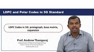 LDPC Codes in 5G protograph base matrix expansion [upl. by Oetomit]