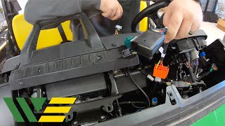 How to Wire a John Deere Gator for Accessories  Wire Harness Install [upl. by Shandra]