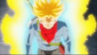 TRUNKS vs BLACK GOKU  RAGE de TRUNKS Japanese VOSTFR [upl. by Amat]