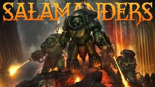 THE SALAMANDERS  Warhammer 40K Lore To Sleep To [upl. by Suirtimid]