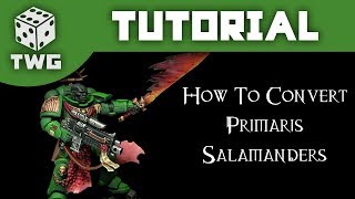 How To Convert Primaris Salamanders Warhammer 40k Tutorial [upl. by Mraz299]