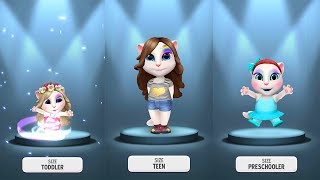 My Talking Angela Great Makeover For Children HD [upl. by Eniahpets]