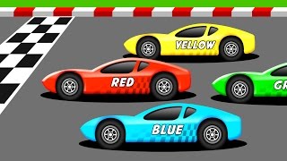 Colors with Racing Cars [upl. by Volding]