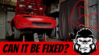 How to replace the power steering on the MX5Miata [upl. by Isdnil824]