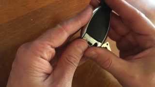 Mercedes C300 W204 SmartKey Battery Replacement Smart Key [upl. by Othelia]