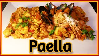 PAELLA Española 🥘 Paso a Paso  Delicias Express by Carla [upl. by Hezekiah]