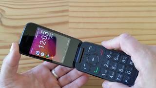 Alcatel Go Flip 3 unboxing an almost smart flip phone [upl. by Dewhirst]