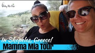 Our Mamma Mia Tour in Skopelos Greece [upl. by Ainwat]