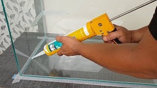 DIY  How to Make 25 feet Aquarium at Home [upl. by Lukas]