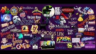 Top 100 Musical Theater Songs [upl. by Drofliw519]