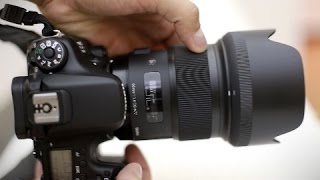 Sigma 50mm f14 DG Art lens review with samples Fullframe and APSC [upl. by Fennell169]