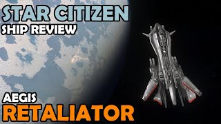 Aegis Retaliator Bomber Review  Star Citizen 312 Gameplay [upl. by Amasa]