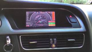 Audi A4 B8 AudioVideo Interface MMi 3G Low [upl. by Voltz33]