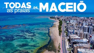 TODAS as praias de MACEIÃ“ [upl. by Jacoby948]