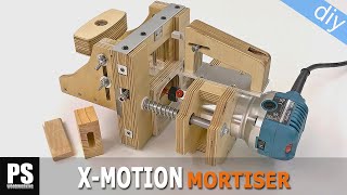 How to make a homemade XMotion Portable Mortiser [upl. by Alpheus]