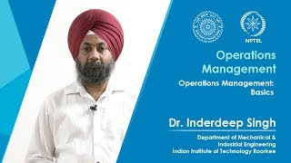 Lecture 01 Operations Management Basics [upl. by Breech]