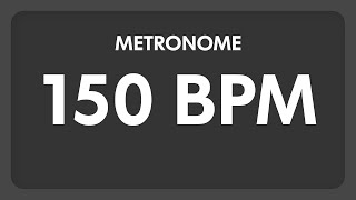 150 BPM  Metronome [upl. by Theodoric]