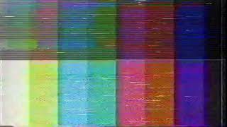 Television Color Bars test with Damages [upl. by Arhas]