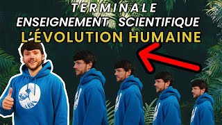 LÉVOLUTION HUMAINE  Enseignement Scientifique Terminale [upl. by Aihsened]