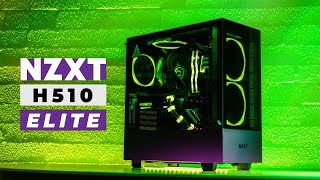 NZXT H510 Elite  Ryzen 7 3700X Gaming Build with Benchmarks [upl. by Nicolette468]