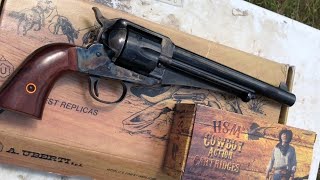 Remington uberti 1875 outlaw 45 LC revolver value and review [upl. by Chaim]