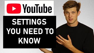 YouTube Settings You Need To Know About In 2020 [upl. by Neiv753]