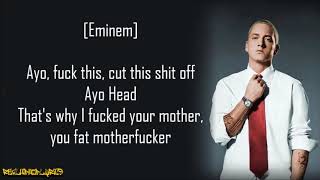 Eminem  Quitter Everlast Diss ft D12 Lyrics [upl. by Rothstein]