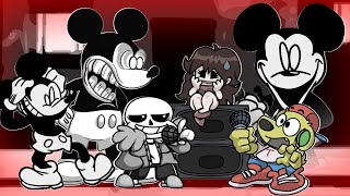 Friday Night Funkin but MICKEY MOUSE GOES INSANE FNF Mods 76 [upl. by Ody]