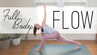 Full Body Flow  20Minute Yoga Practice [upl. by Esinert]