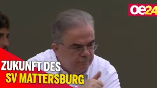 Fragezeichen um Zukunft des SV Mattersburg [upl. by Indyc957]