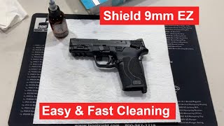 How to Clean MampP Shield 9mm EZ or Equalizer with 4 Tools Disassembly field strip and Reassembly [upl. by Eiahpets]